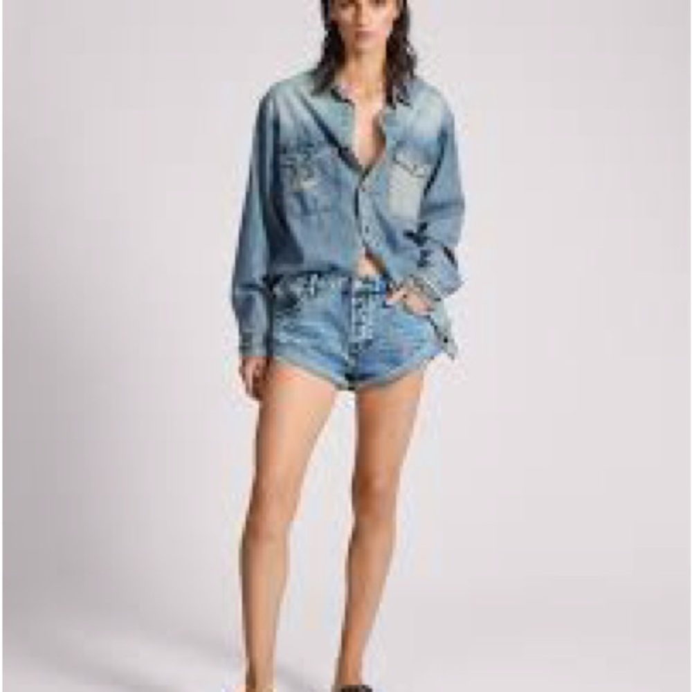 One Teaspoon Blue Jean Shorts